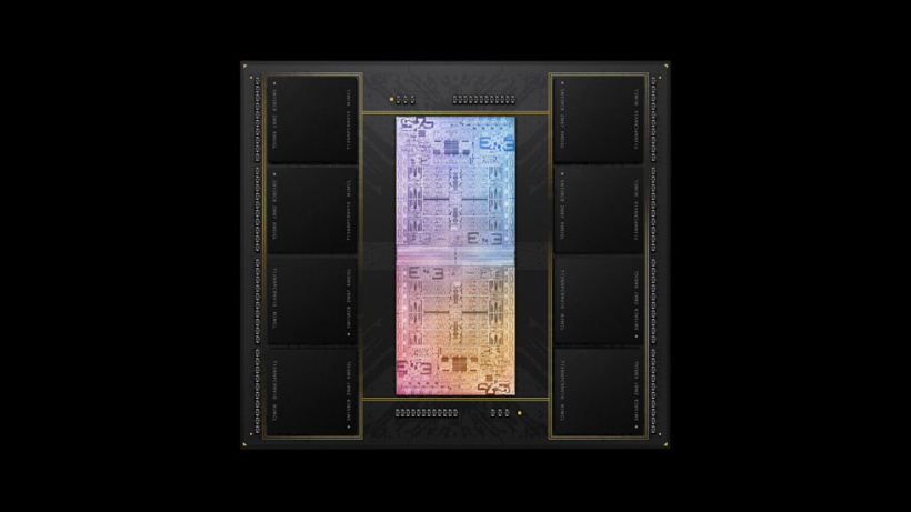 M1 Ultra 采用的 UltraFusion 封装架构。