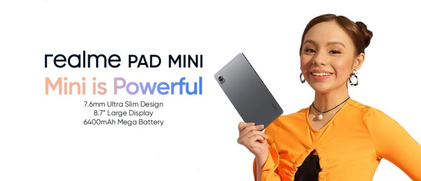 Realme Pad Mini 配备 8.7 英寸屏幕和 200 美元起价