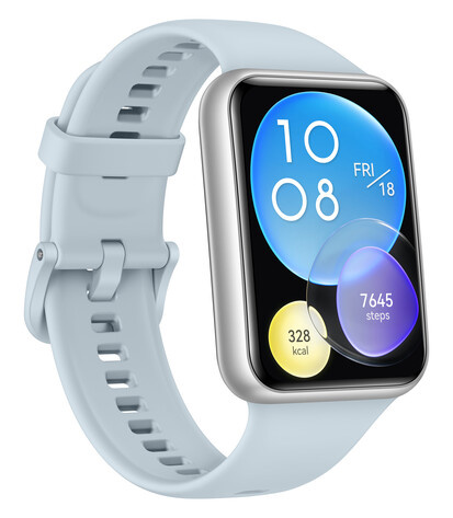 华为 Watch Fit 2 蓝色硅胶（图片：华为）