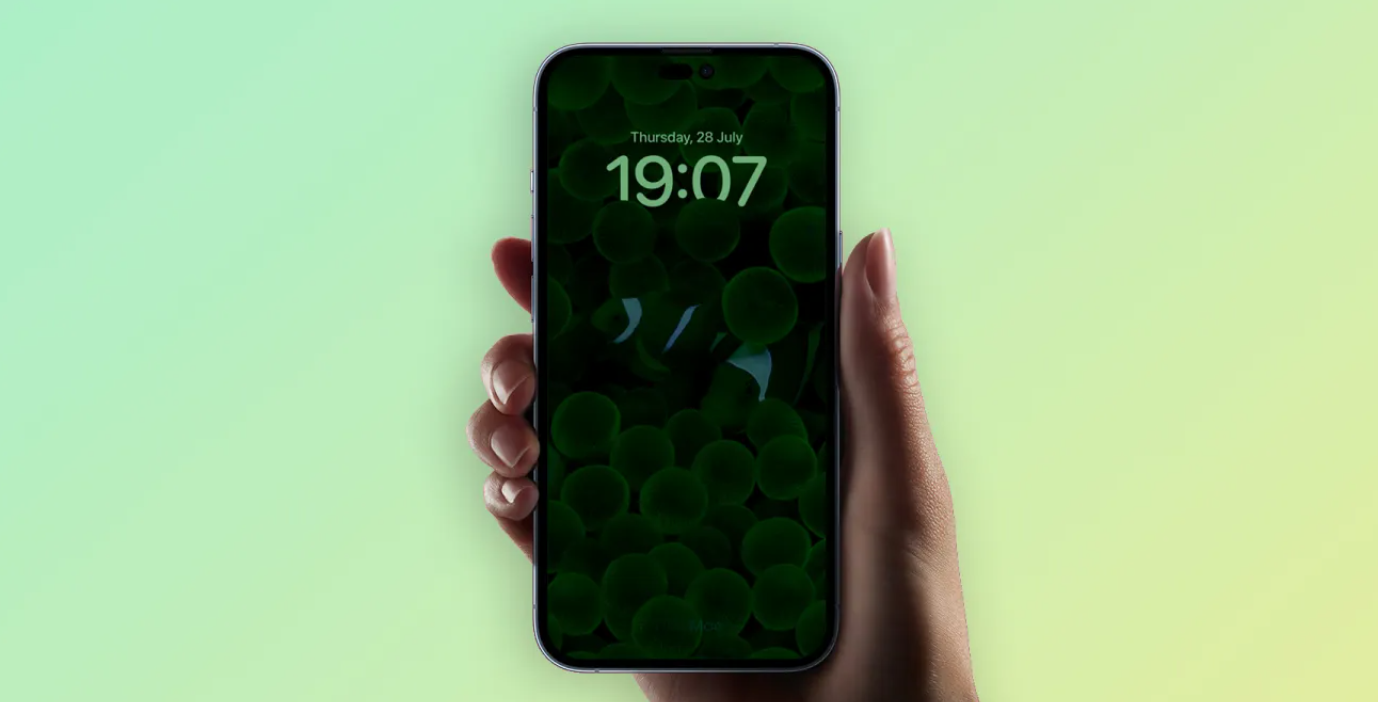9To5Mac 制作的 iPhone 14 Pro 息屏显示设想图