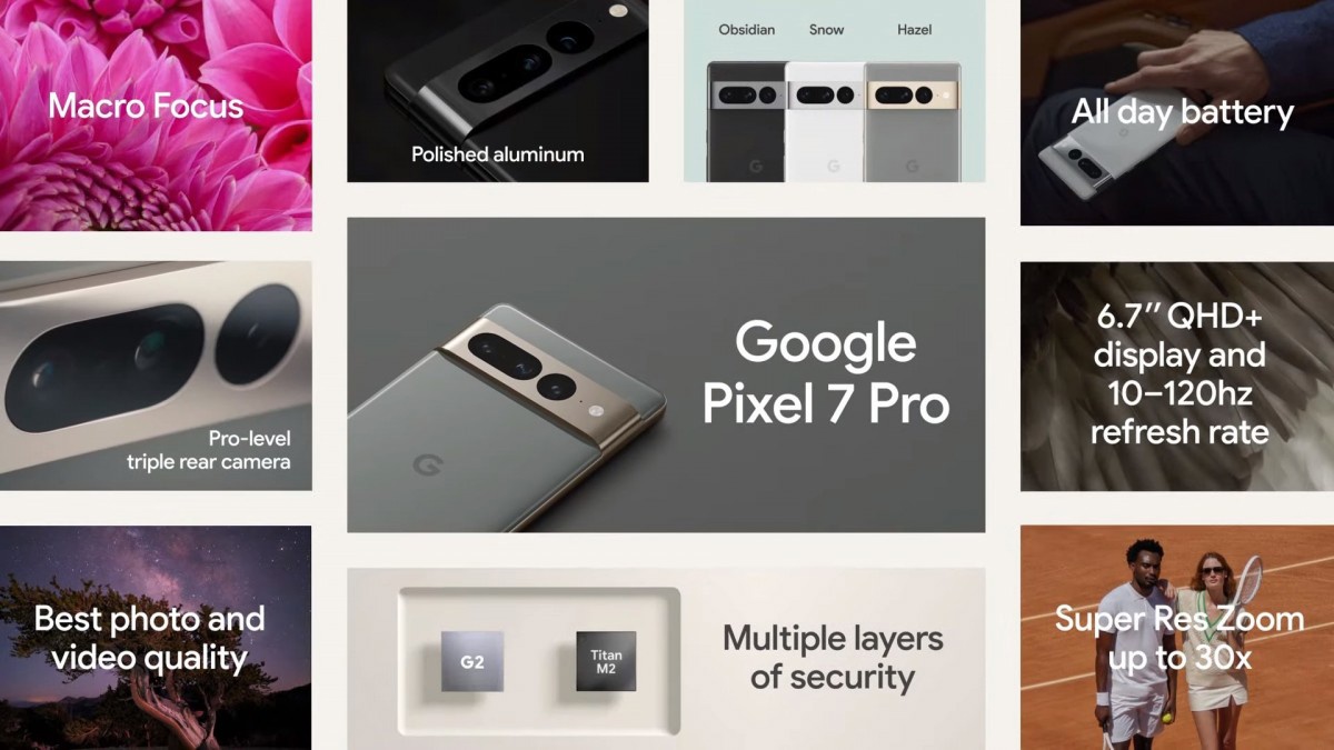 Pixel 7 和 7 Pro 与 Tensor G2 和相机改进一起亮相