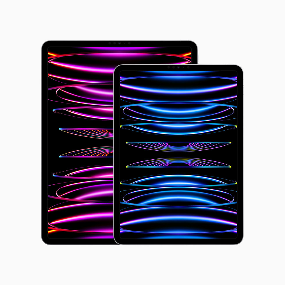 iPad Pro 有 11 英寸和 12.9 英寸机型可供选择。